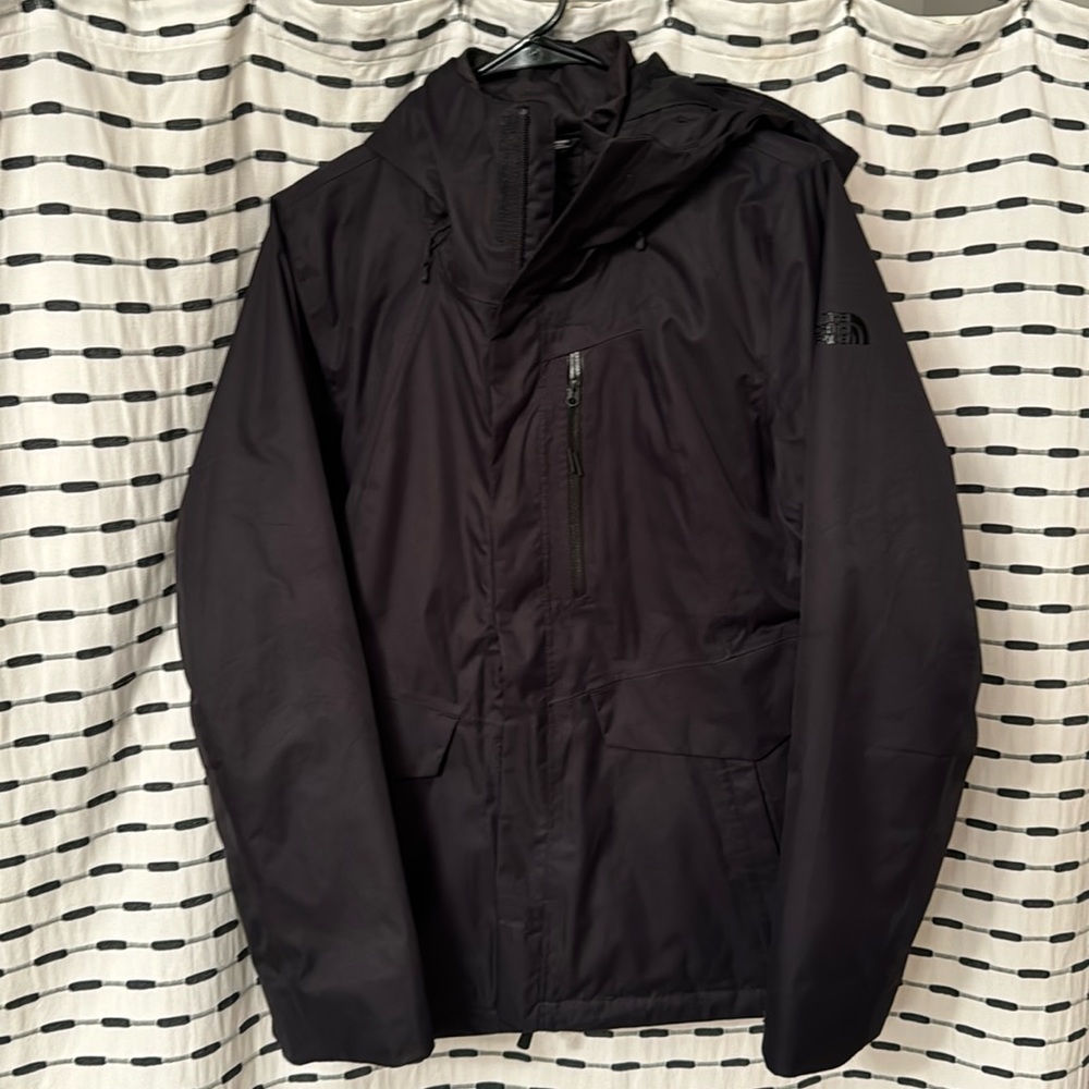 The North Face Women's ThermoBall Snow Triclimate Jacket in TNF black